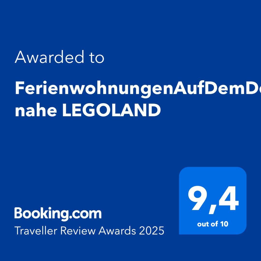 Ferienwohnungenaufdemdorf Nahe Legoland Neuburg an der Kammel Exterior foto